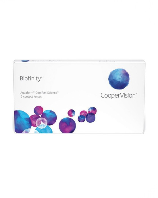 Cooper Vision Biofinity Μηνιαίοι 6pack